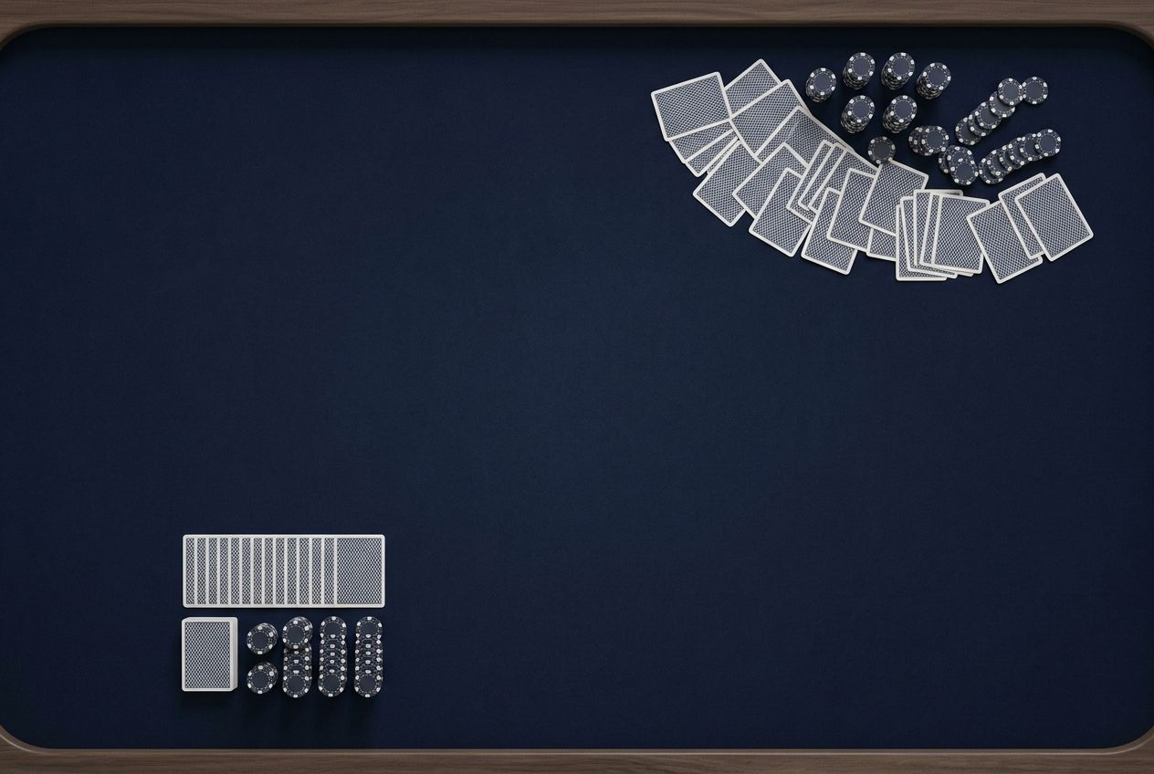 Simple educational poker diagram of early-position discipline versus late-position expansion